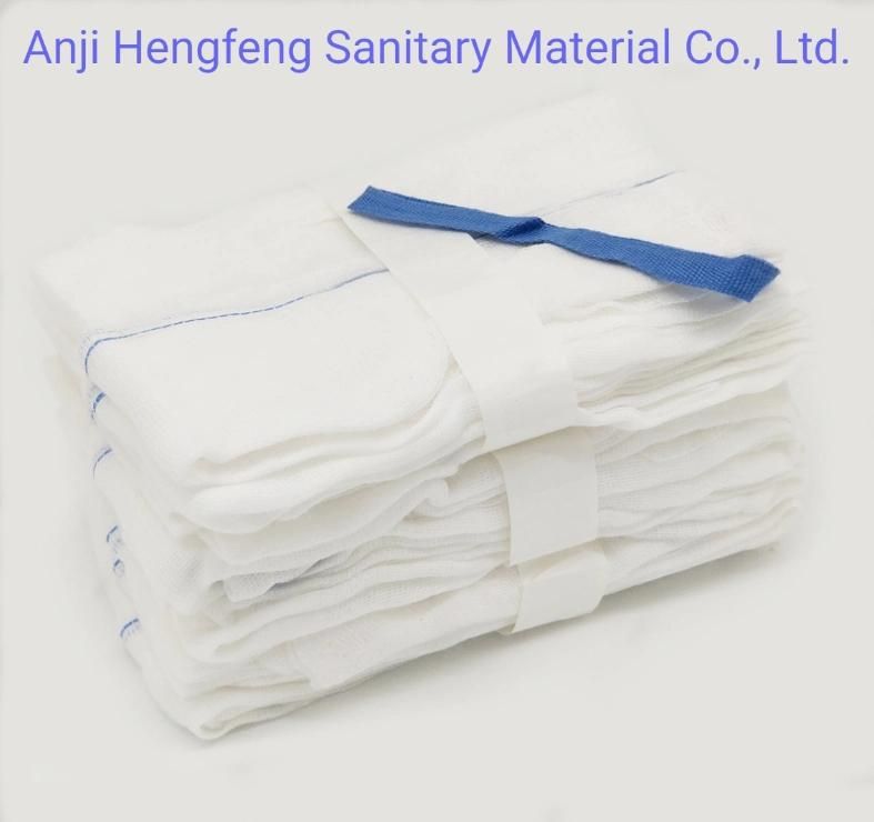 Mdr CE Approved Absorbent Surgical Gauze Laparotomy Sponges with X-ray for Wound Care Valid for 5 Years