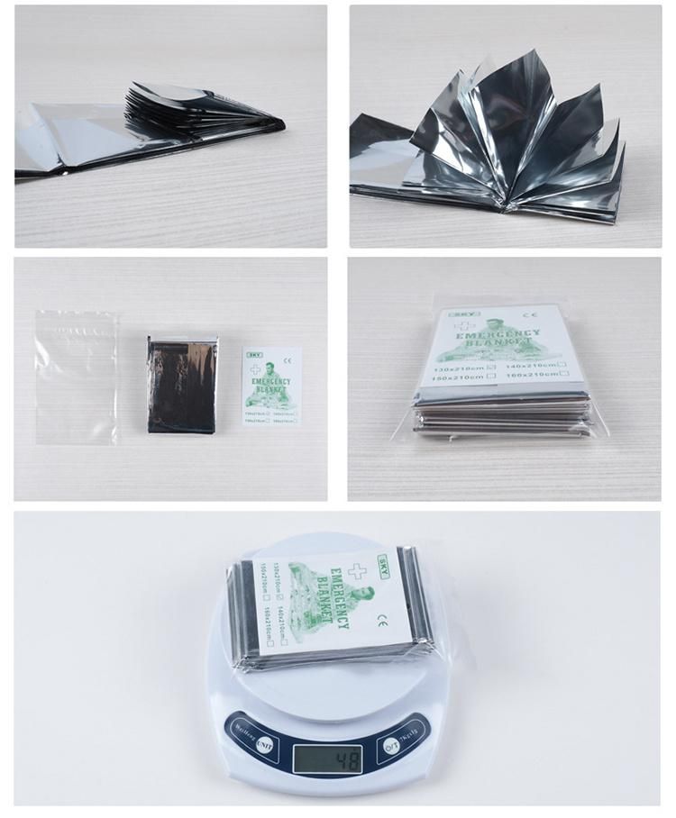 Trade Assurance Reach Approved CE Approved Survival Blanket, Thermal Foil Emergency Blanket Rescue Blanket