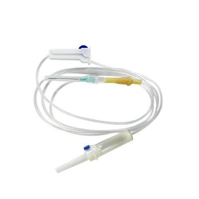 Wego Brand Medical Disposable Infusion Set Best Quality with Needle Luer Lock Luer Slip