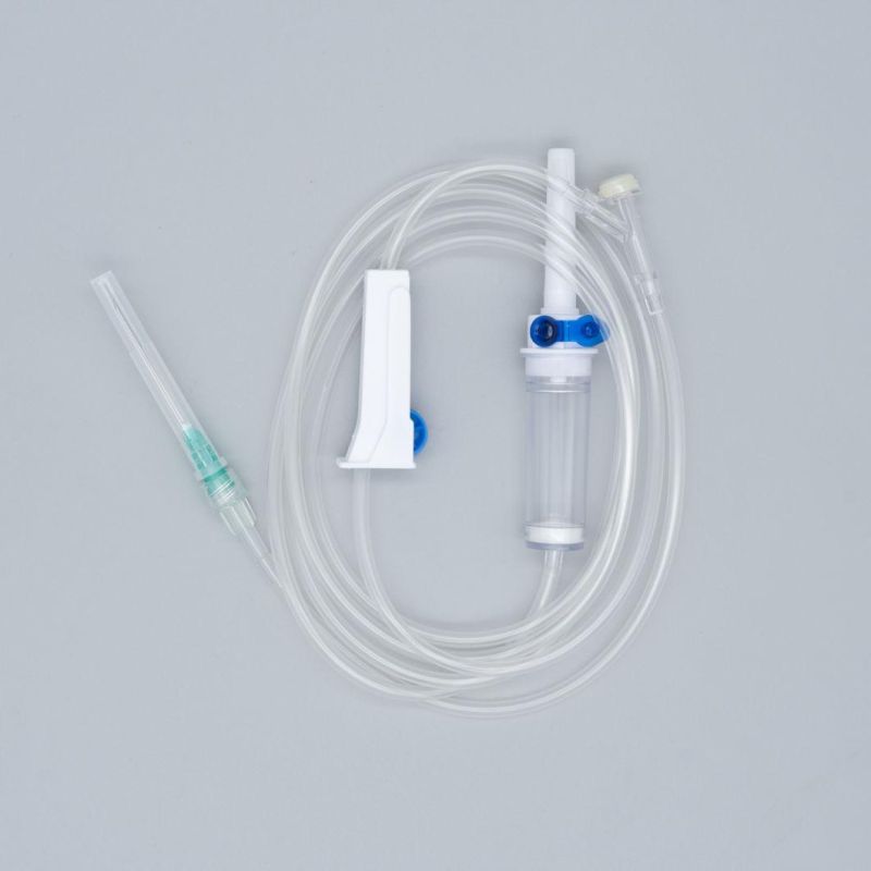 CE ISO FDA Disposable IV Infusion Set with Needle Y Site Port 20 Drops 60 for Baby Giving