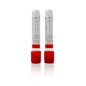 4ml Red Cap Blood Collection Tube No Additive
