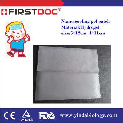 Free Sample and Hot Selling Fever Reduce Cooling Gel Pad Patch