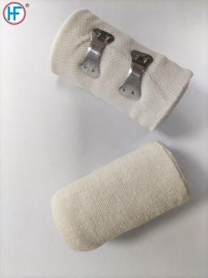 Cheaper Price Free Sample Bandage Factory Natural (Bleached) Plain Elastic Bandage