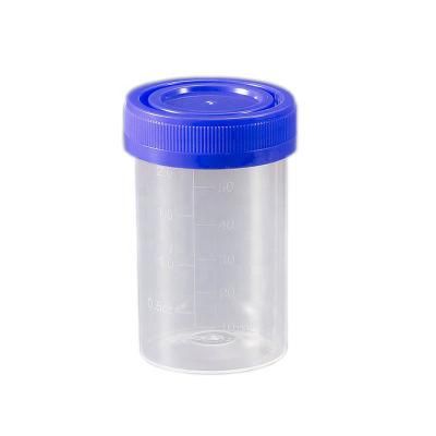 Hospital Supply Leak Proof 120ml Urine Collection Container Urine Cup