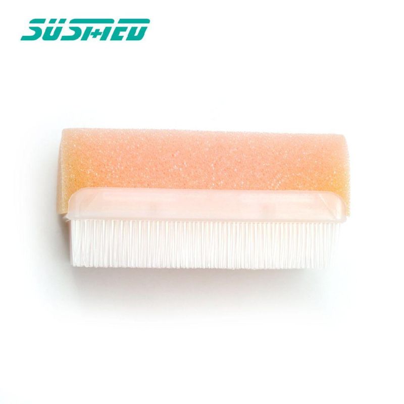 Disposable Sterile Soft Sponge Hand Surgical Scrub Brush with Nail Cleaner