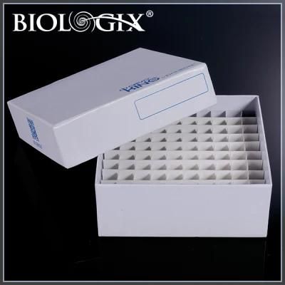 3 Inch 81-Well Premium Cardboard Freezer Boxes with Good Quality
