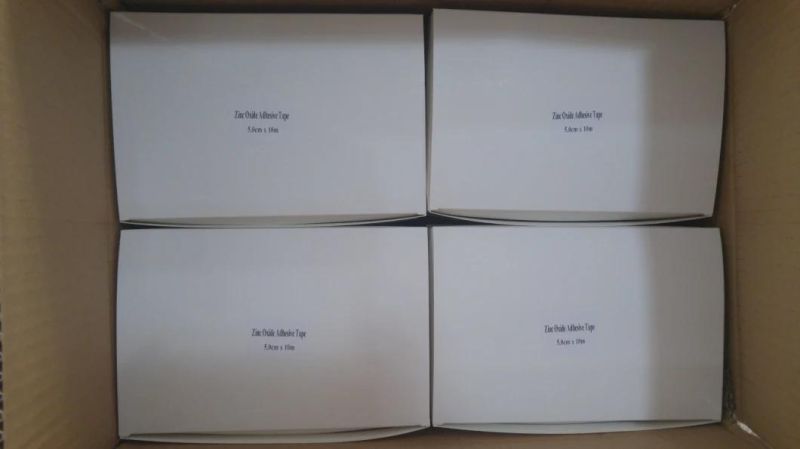 Hc-K050A Medical Plaster Tape Price 100% Cotton Color White or Brown Medical Adhesive Zinc-Oxide Tape