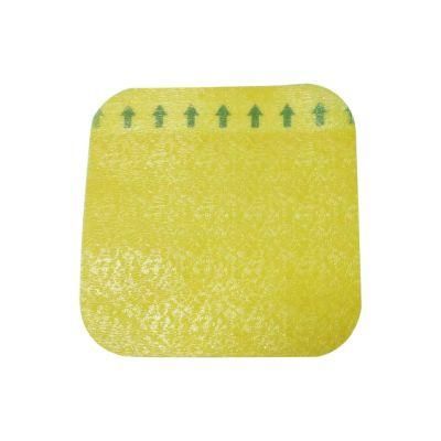 Disposable Color Yellow 15cm*15cm Hydrocolloid Dressing for Chronic Wound, Pressure Ulcres Care Product Sterilized with CE Certification