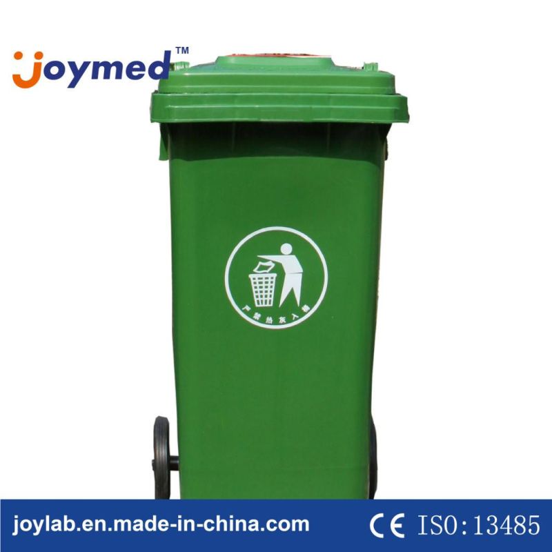 120L Medical Trash Can Garbage Bins Waste Bin with Wheels