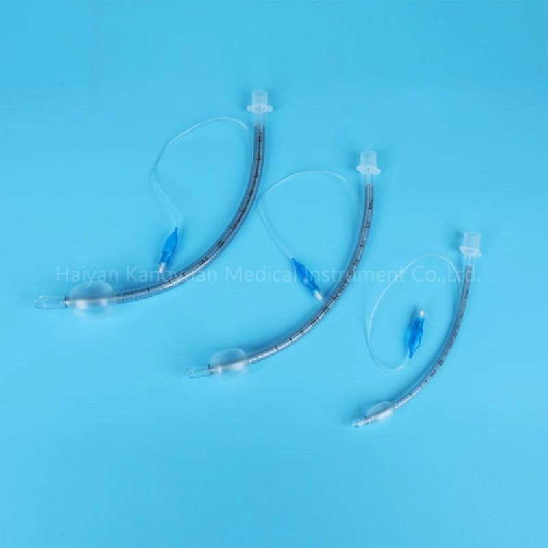 Armored Reinforced Endotracheal Tube Flexible Tip China Cuffed