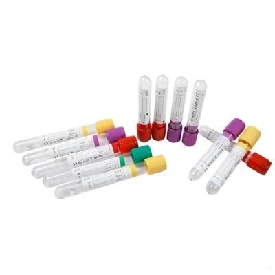 Disposable Vacuum Blood Collection Tube Medical Pet/ Glass Plain Tube