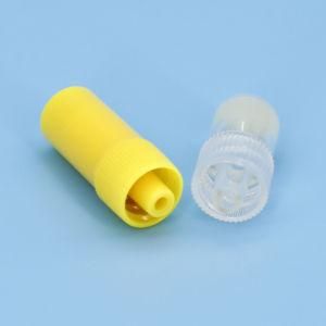 Disposable Free Sample Sterile Yellow Heparin Cap