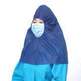 Blue Disposable Head Cover with Elastics Breathable