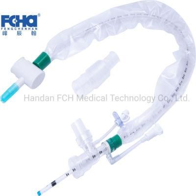 Closed Suction Catheter with Elbow Adaptor