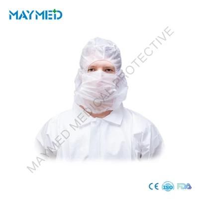 Disposable Nonwoven PP Hood Head Cover Personal Protective Hoods