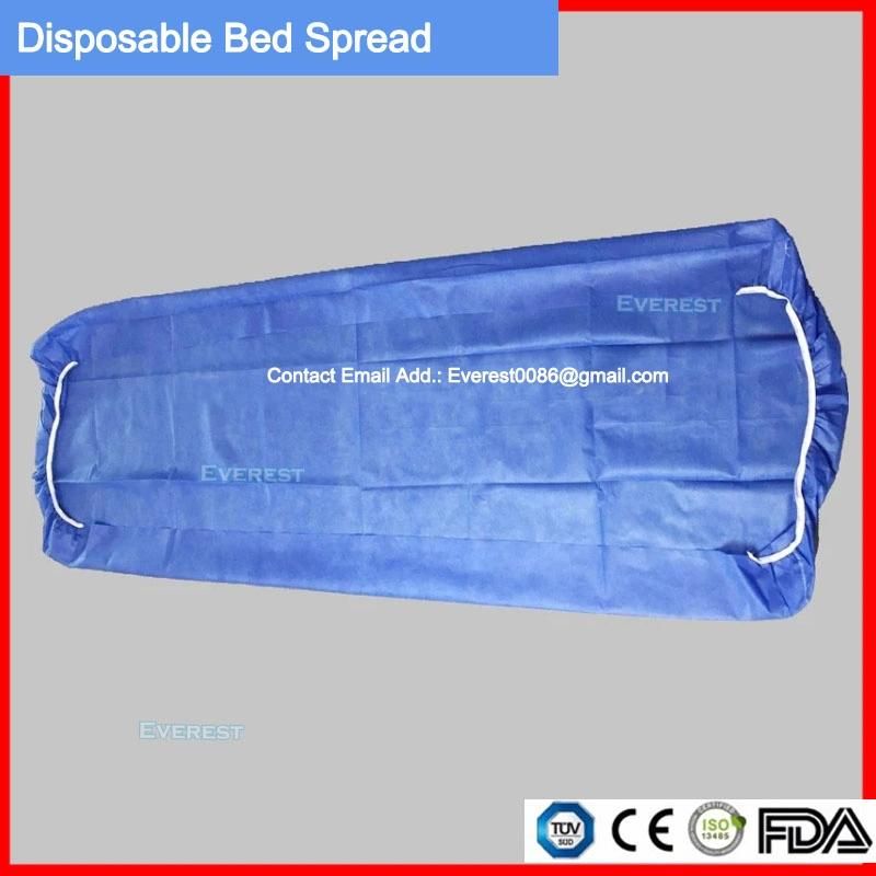 Waterproof Fabric Nonwoven Disposable Bed Cover for Hospital Salon