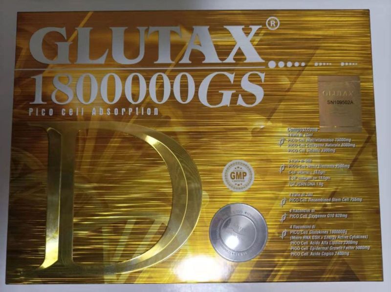Glutax 70000GM 1800000GS Ultra Protection IV Glutathione DNA Injection for Skin Lightening Weighting Products Melsmon Laennec