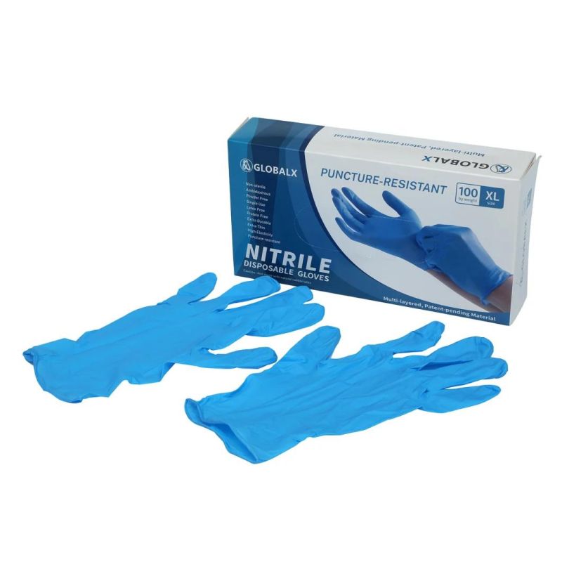 Disposable Medical Gloves Examination Gloves with En455 & En374