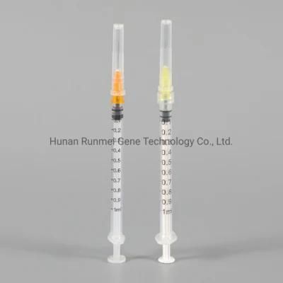Medical Disposable Sterile Injection Syringe, Single Use Syringe with Needle 1ml 2ml 3ml 5ml 10ml