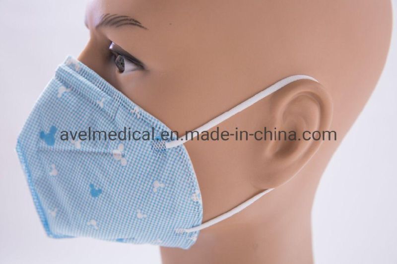 Factory Pm2.5 Earloop Valve FFP1 Folded Dust Mask