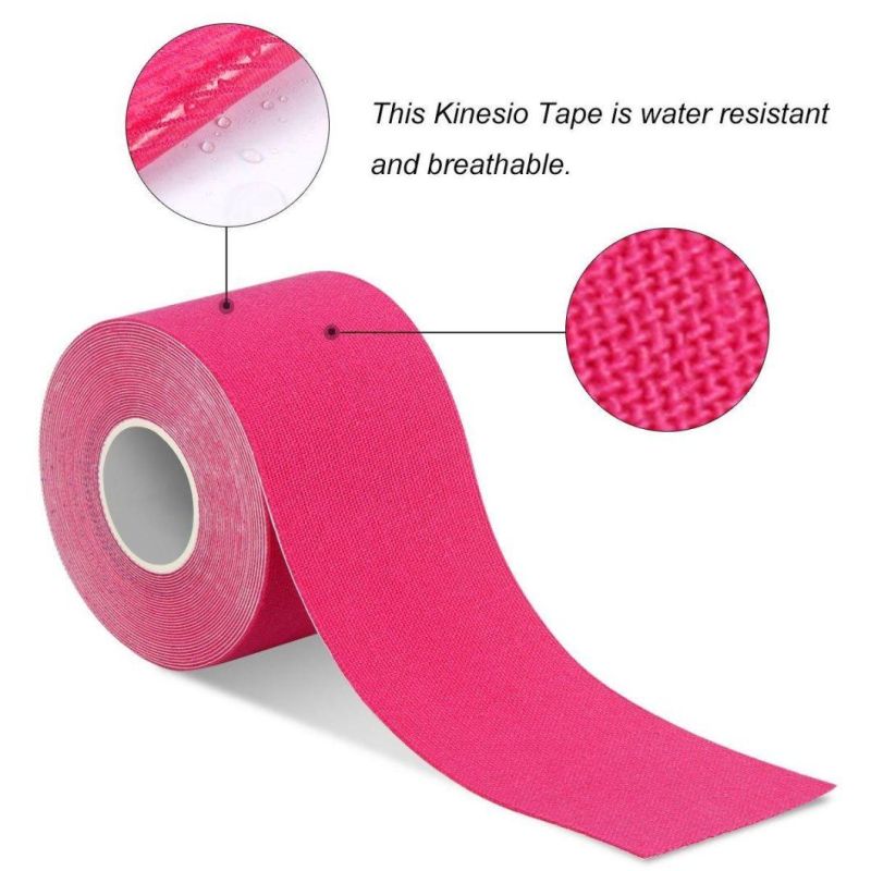 Wholesale Sport Waterproof Kinesiology Tape Muscle Tape 5cm*5m Tattoo Design