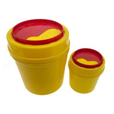 Reusable Square Shape Medical Sharp Container with CE and ISO