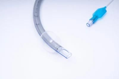 Endotracheal Tube Ce ISO Medical PVC Reinforced Ett Disposable Endotracheal Tube with Ultrathin PU Cuff