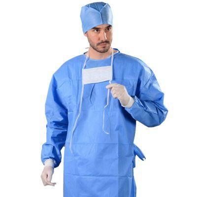Disposable Medical Scrub Suits with CE Surgical Gown Eo Steriled