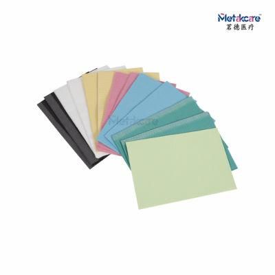 Colorful 33*45cm Disposable Dental Bibs for Patients