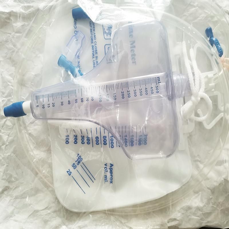 Medical Supplies Adult Lubricath Catheter Urine Collection Bag Urine Meter