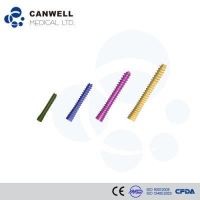 Canccs Headless Canuulated Compression Screw Orthopedic Implants, Canuulated Screw