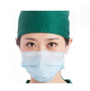 Saiin Brand Disposable Medical Surgical Ce Nonwoven Protective 3 Ply Face Mask