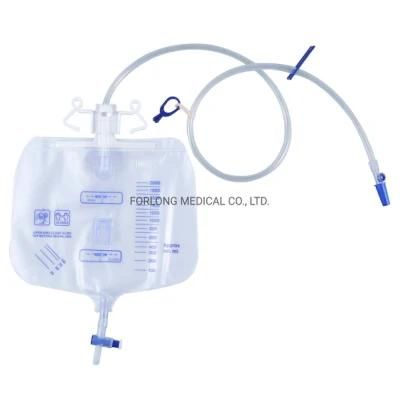 Sterile Urine Bag with T-Valve with Clamp