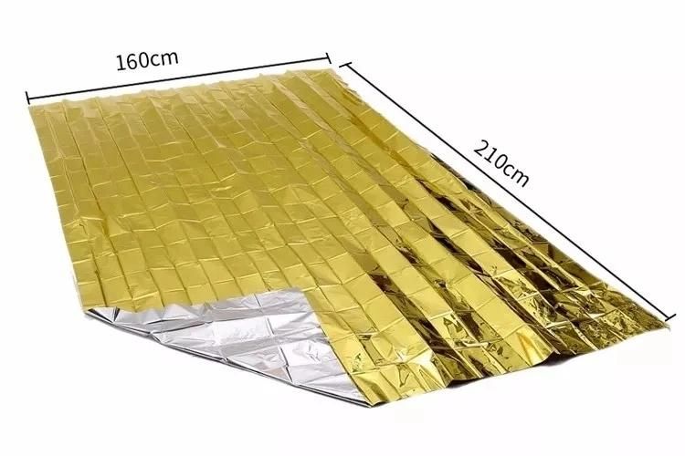 Emergency Blanket Thermal Outdoor Waterproof Survival Rescue Foil Thermal Space First Aid
