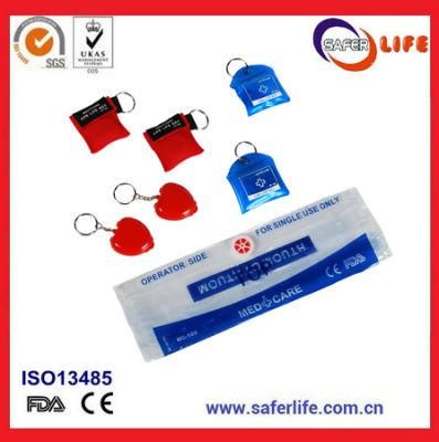 2019 New Promotion of First Aid Emergency CPR Face Shield Mask Key Chain