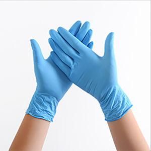 Multiple Color Customization Nitrile Butadiene Disposable Safety Hand Gloves