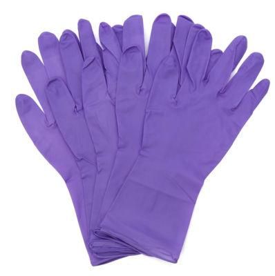 Wholesale Cheap Blue Safety Nitrile Gloves Nitrile Gloves
