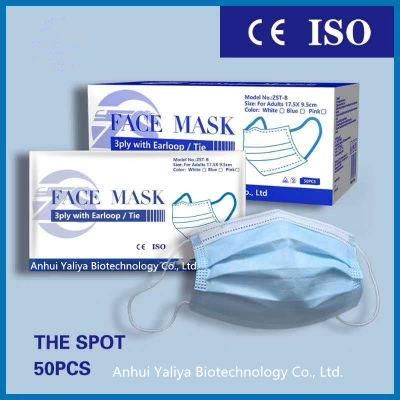 Disposable Surgical 3ply Earloop Face Mask
