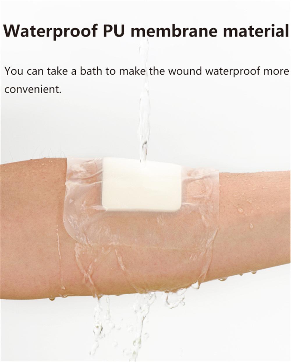 Extra Thin Waterproof Hydrocolloid Bandages for Wound Care