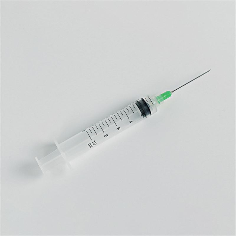 Factory Retractable Syringe Disposable 10cc Syringe