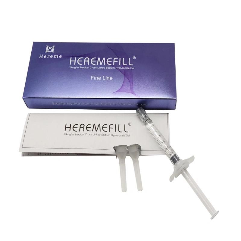 Heremefill Hot Sells Anti-Aging and Wrinkle-Removing Hyaluronic Acid Dermal Fillers