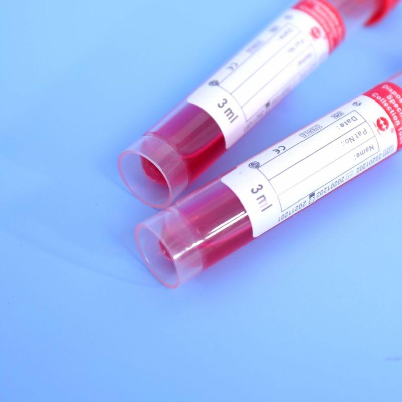 Red Cap Specimen Collection Swab Virus Sampling Tube with ISO