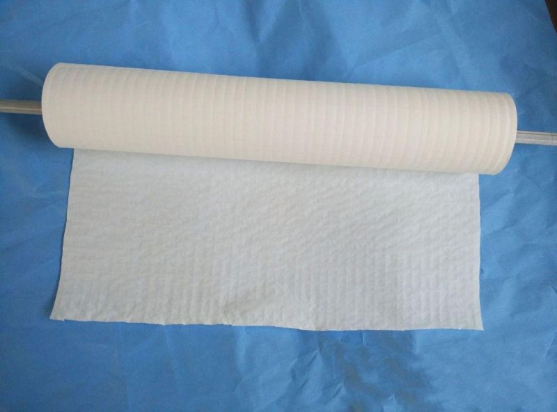 Disposable Scrim Reinforced Woodplup Surgical Hand Towel for Medical