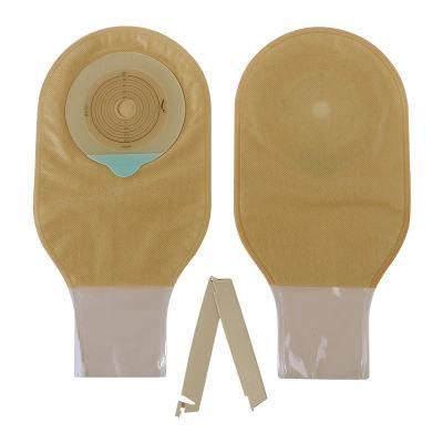 Disposable One Piece Closed Hydrocolloid Medical Colostomy Bag