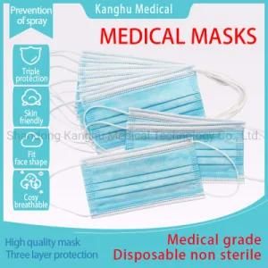 Disposable Medical Mask/Technical Standard: En14683-2019/Filtration Rate 95%/Face Shield/Three Layers