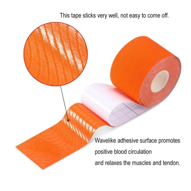 Wholesale Sport Waterproof Kinesiology Tape Muscle Tape 5cm*5m Tattoo Design