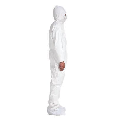 China Protective Clothing Disposable Non Woven Isolation Gown Coverall