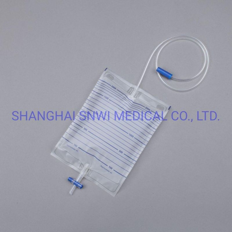 High Quality Medical Disposable Sterile Urinary Collection Drainage Bag/Luxury Urine Bag