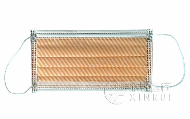 Disposable 4-Ply Non-Woven High Level Surgical Face Mask with Ear-Loop and Foam Cushion