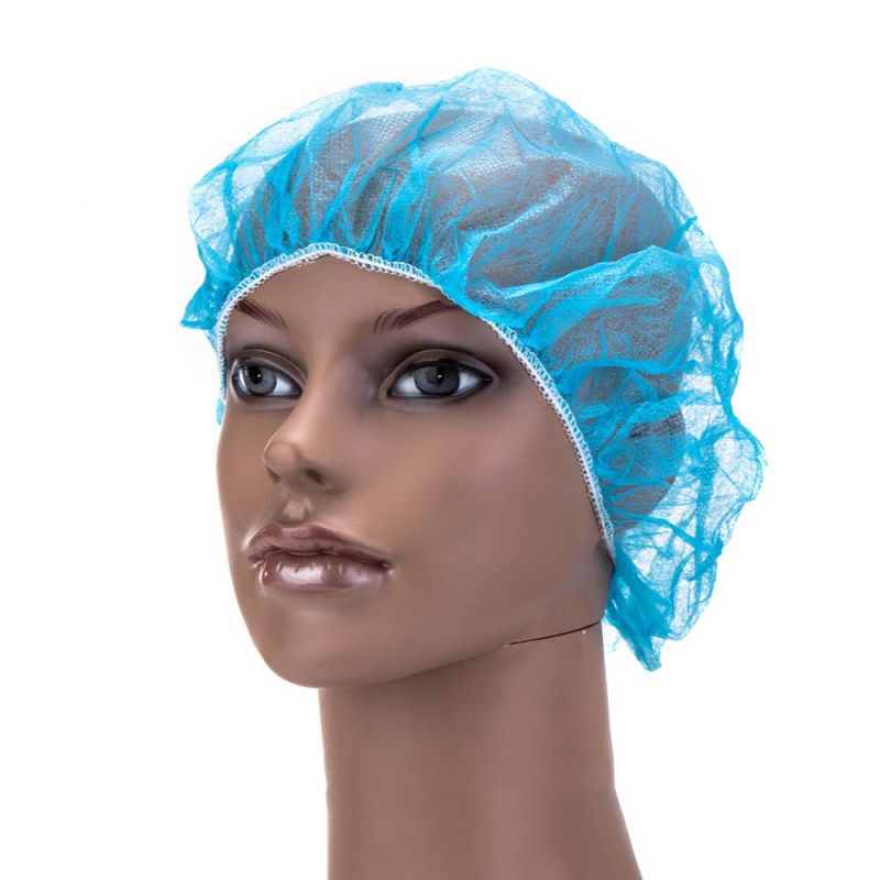 Disposable Non-Woven Bouffant Cap for Surgical Medical Application